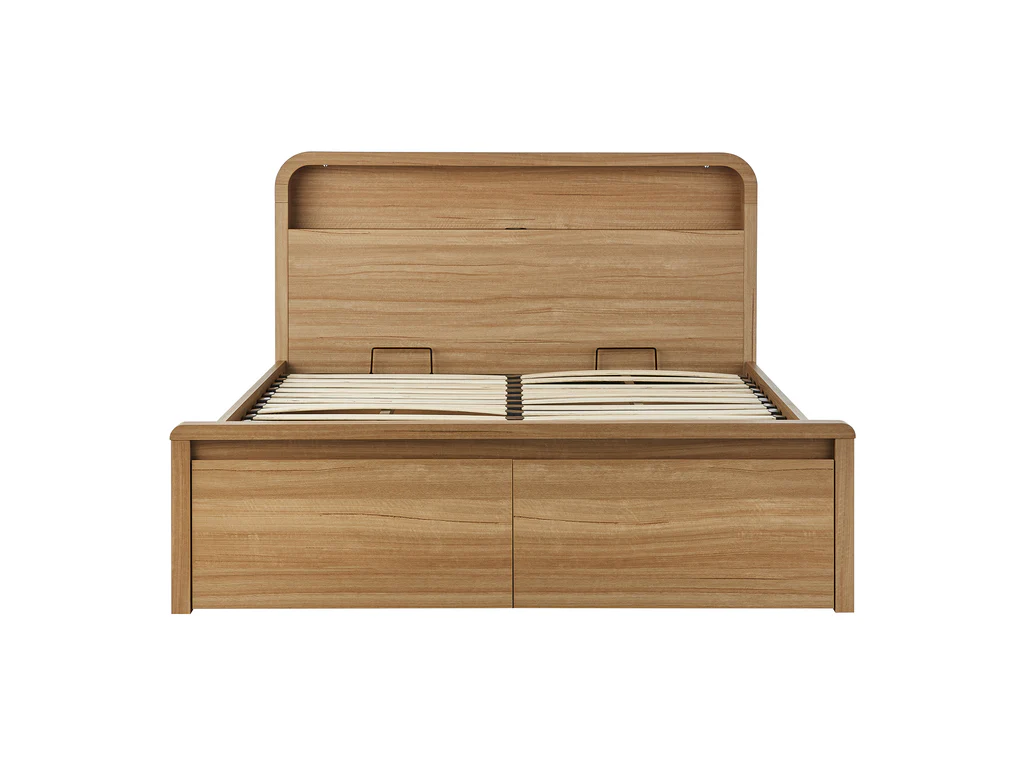 Byron 3 Piece Bedroom Suite - Queen / Natural