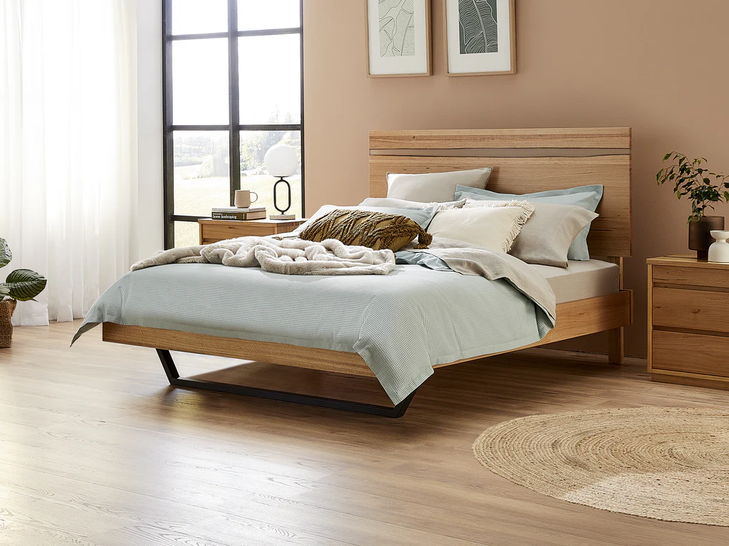 Banksia Bed Frame - Queen / Natural