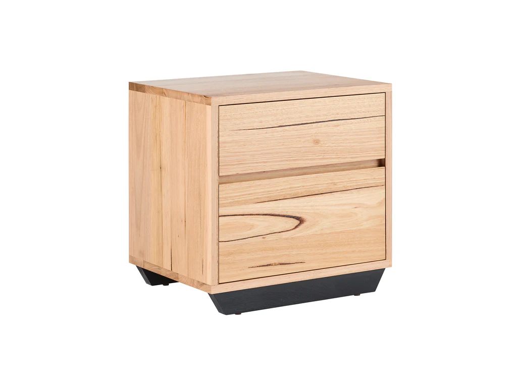 Oasis Bedside Table 2 Drawer - Natural 5 Oasis Bedside Table 2 Drawer - Natural