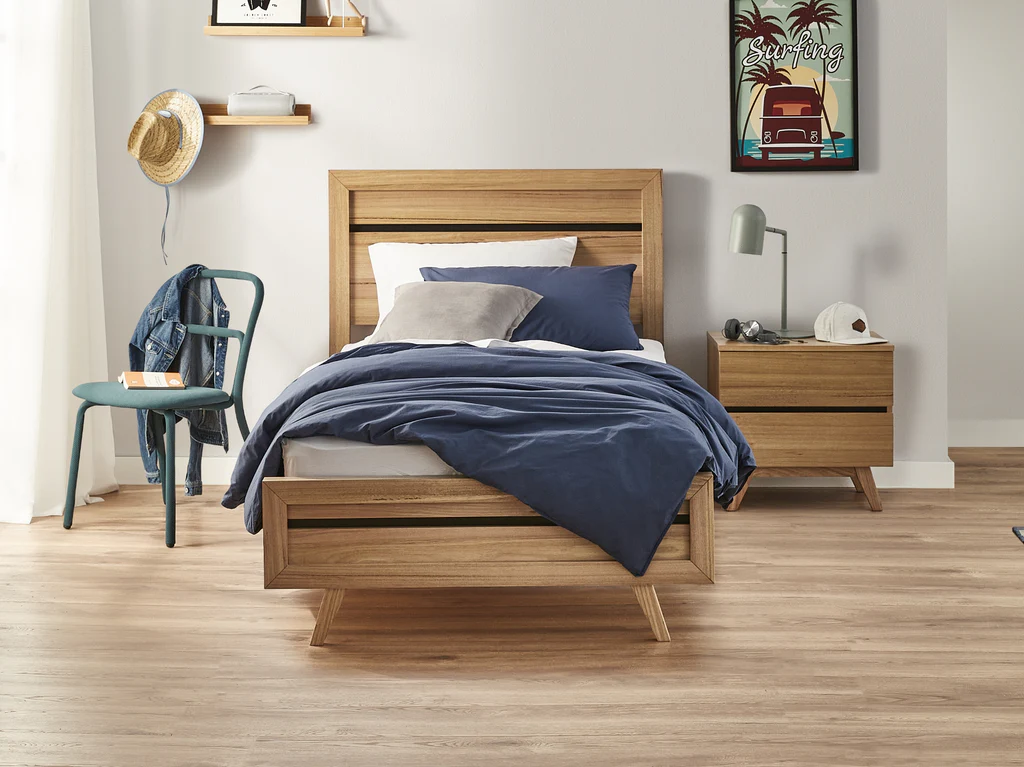 Henley Bed Frame - Single / Natural
