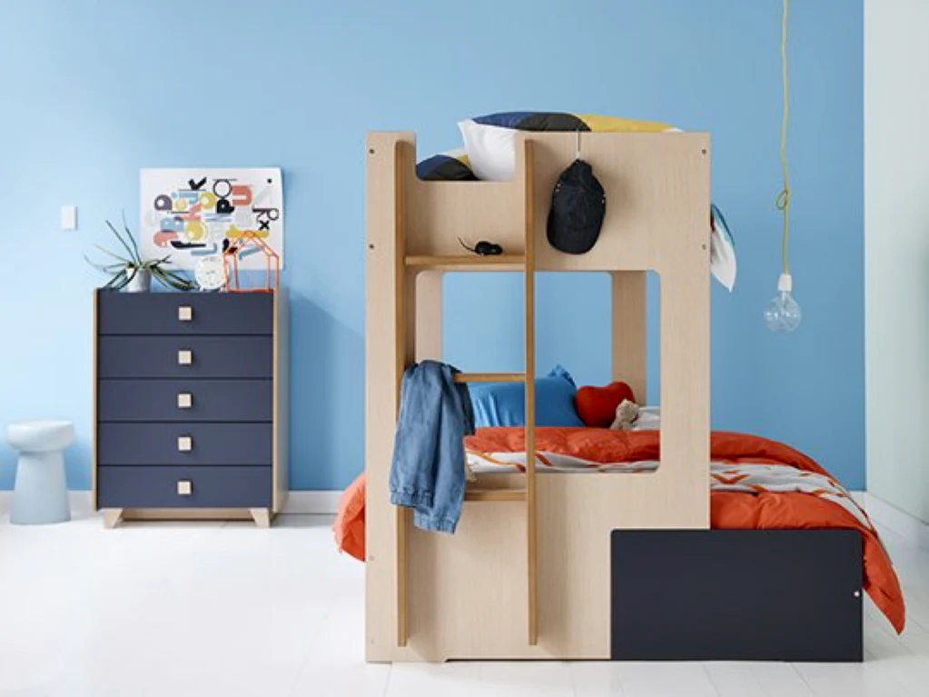 Charlie Combo Bunk Frame - Single/Double / Charcoal