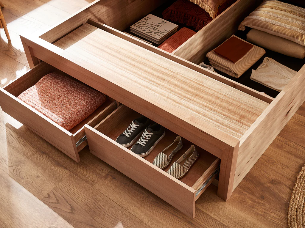 Henley Gas Lift Bed Frame - Queen / Natural 10 Henley Gas Lift Bed Frame - Queen / Natural