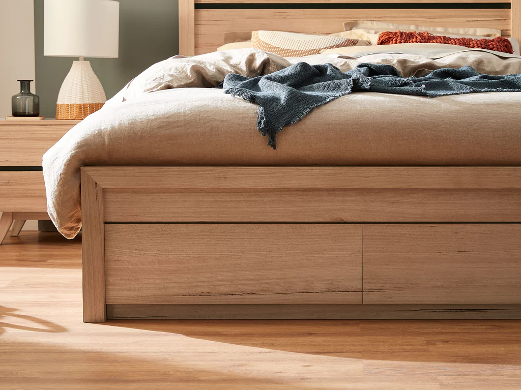 Henley Gas Lift Bed Frame - Queen / Natural 8 Henley Gas Lift Bed Frame - Queen / Natural