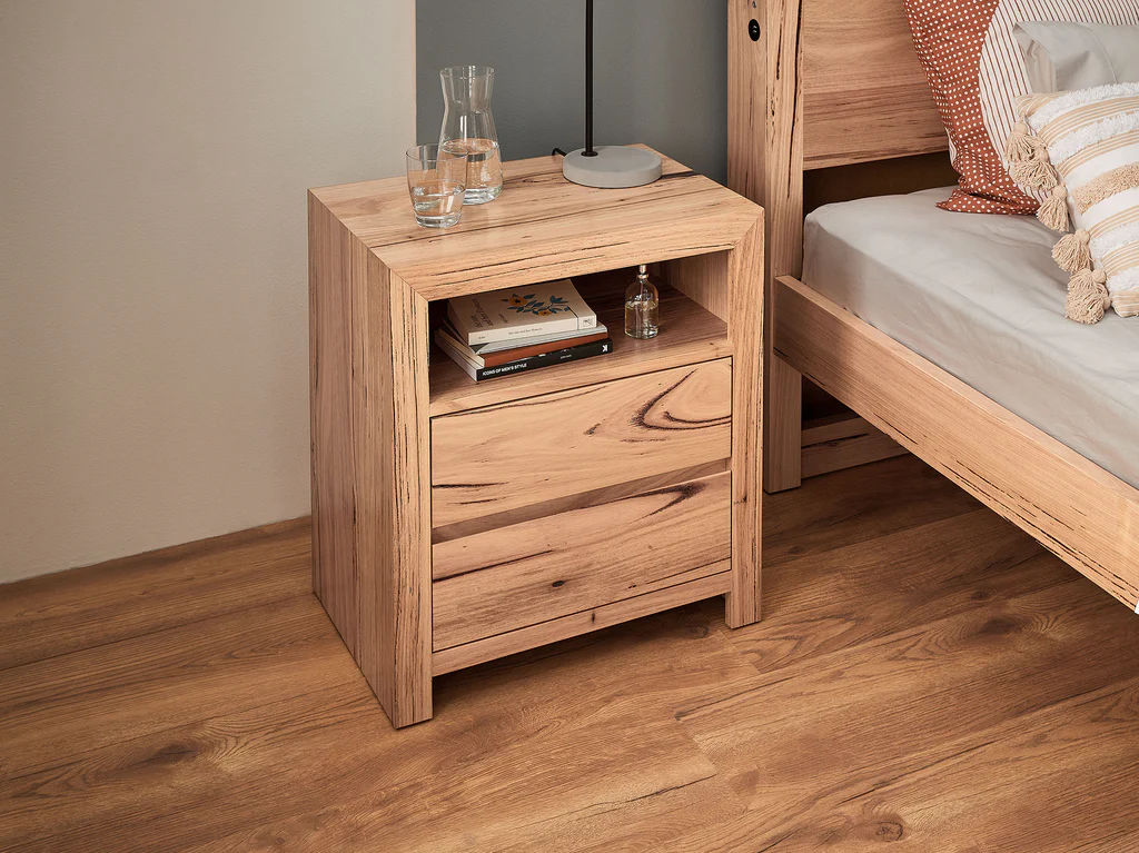 Oxford Bedside Table - Natural