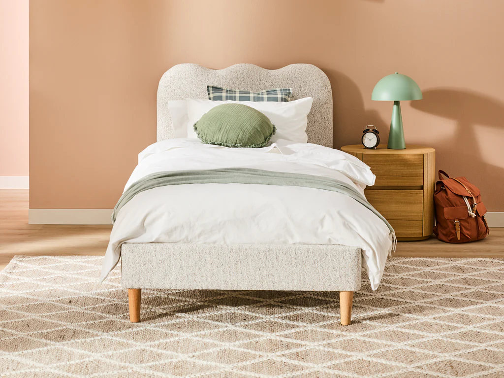 my cove® Crown Bed Frame - Single / Cookies & Cream