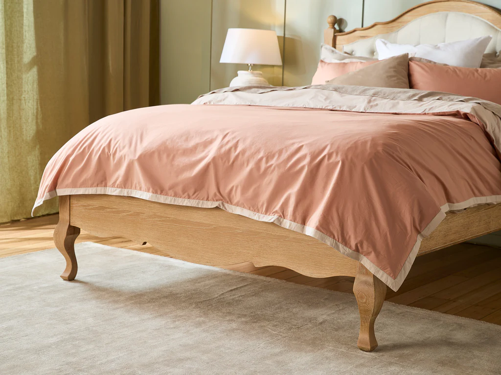 Fabian Bed Frame with Low Footend - King / Sand Dune 3 Fabian Bed Frame with Low Footend - King / Sand Dune