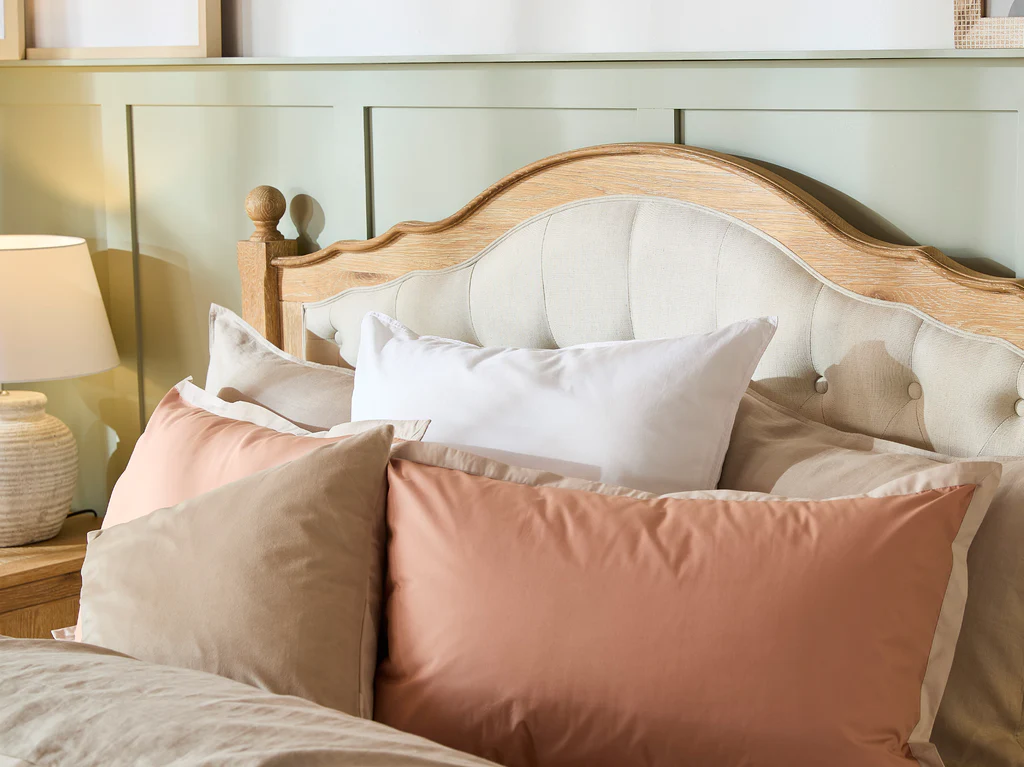 Fabian Bed Frame with Low Footend - King / Sand Dune 4 Fabian Bed Frame with Low Footend - King / Sand Dune