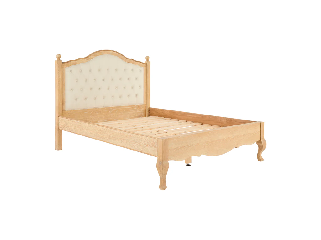 Fabian Bed Frame with Low Footend - King / Sand Dune 9 Fabian Bed Frame with Low Footend - King / Sand Dune