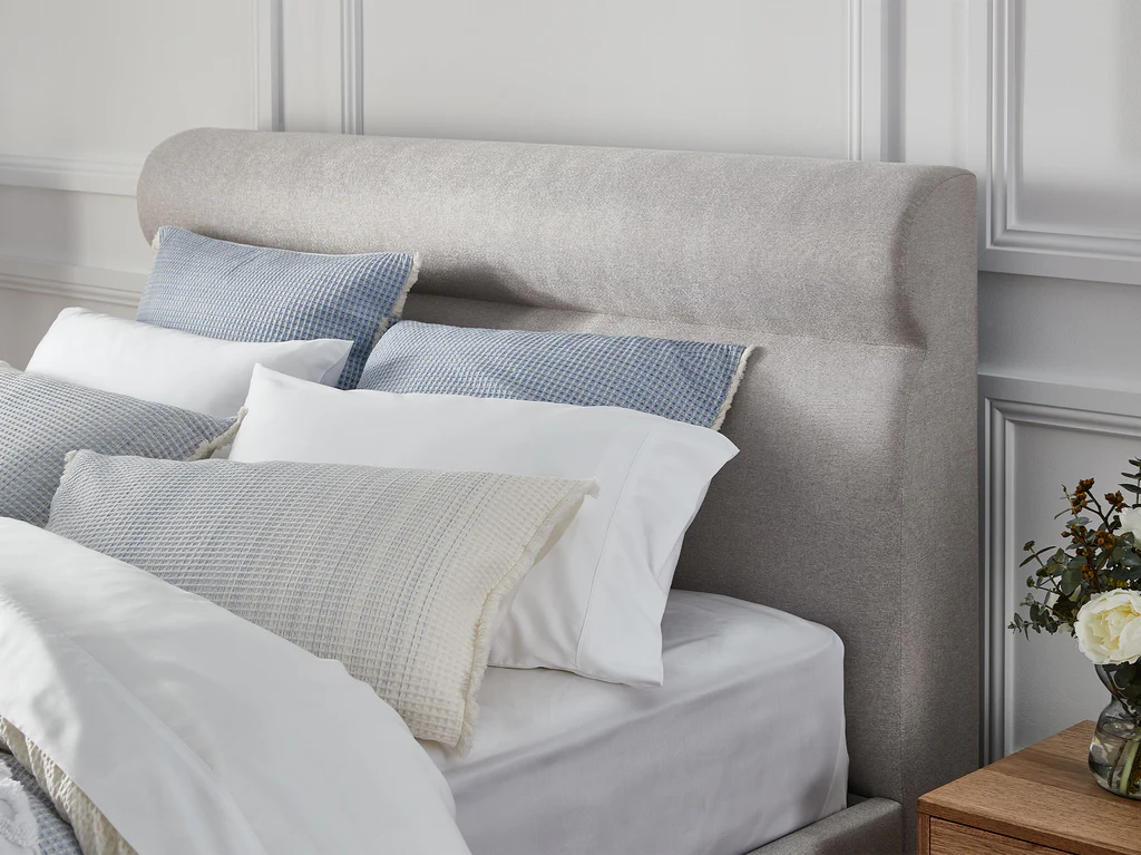 Memphis Bolster Bed Frame - King / Cement 3 Memphis Bolster Bed Frame - King / Cement