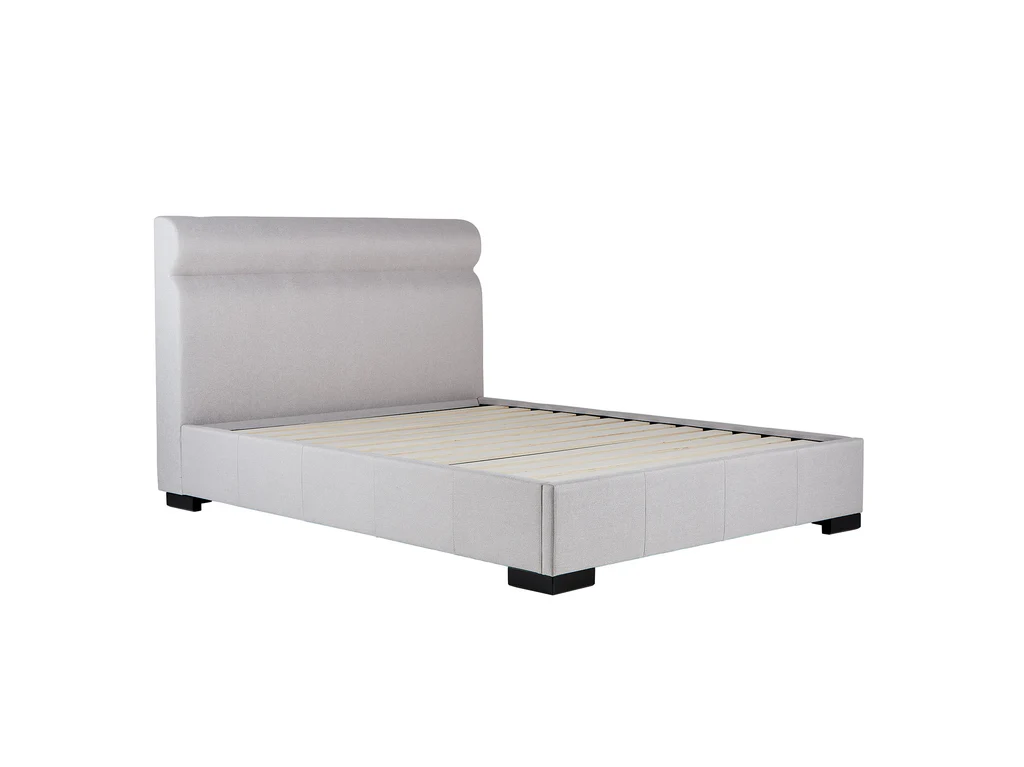 Memphis Bolster Bed Frame - King / Cement 7 Memphis Bolster Bed Frame - King / Cement