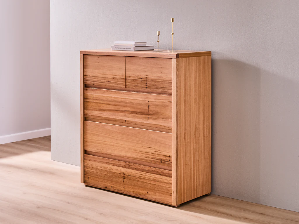 Revere Tallboy 5 Drawer - Light Ash