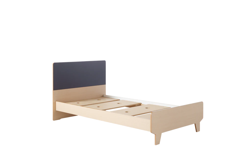 Hipster Bed Frame - Single / Charcoal 3 Hipster Bed Frame - Single / Charcoal