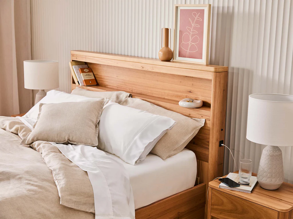 My Design Feature Headboard & Gas Lift Base - Single / Native 6 My Design Feature Headboard & Gas Lift Base - Single / Native