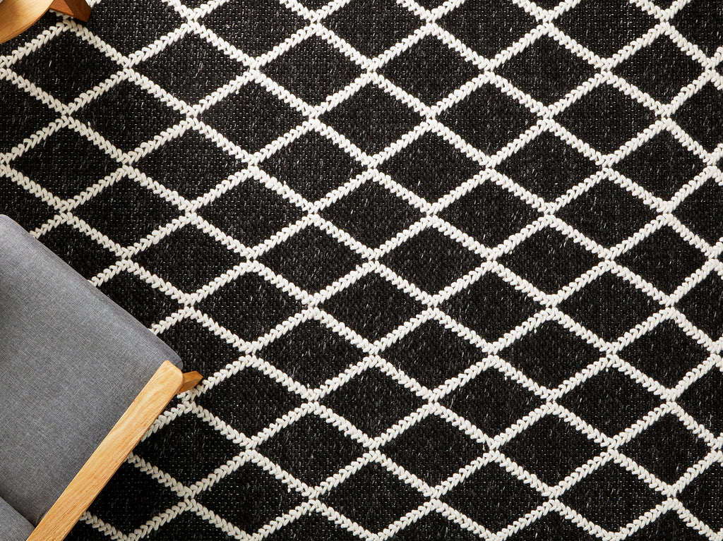 Hush Floor Rug - 225 X 155cm / Black