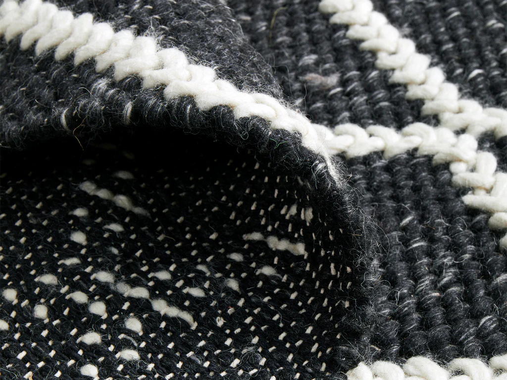 Hush Floor Rug - 225 X 155cm / Black