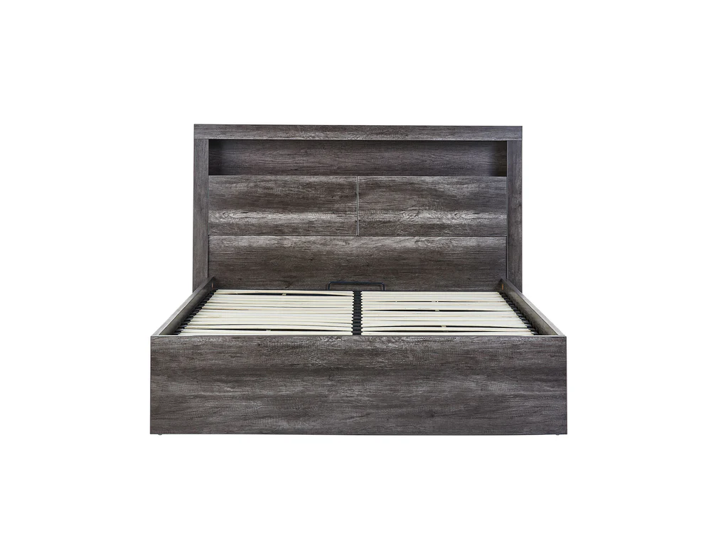 Avondale Bed Frame with Gas Lift Base - Double / Vintage Oak 6 Avondale Bed Frame with Gas Lift Base - Double / Vintage Oak