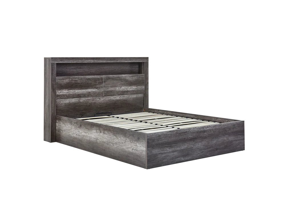 Avondale Bed Frame with Gas Lift Base - Double / Vintage Oak 7 Avondale Bed Frame with Gas Lift Base - Double / Vintage Oak