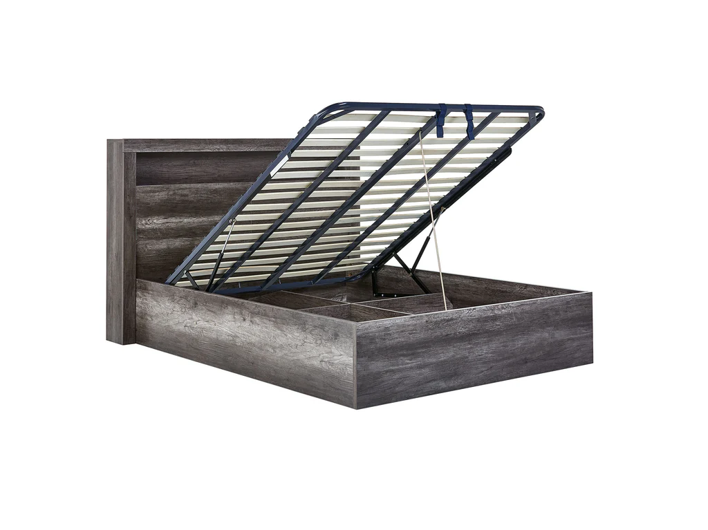 Avondale Bed Frame with Gas Lift Base - Double / Vintage Oak 9 Avondale Bed Frame with Gas Lift Base - Double / Vintage Oak