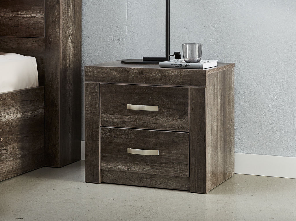 Avondale Bedside Table - Vintage Oak