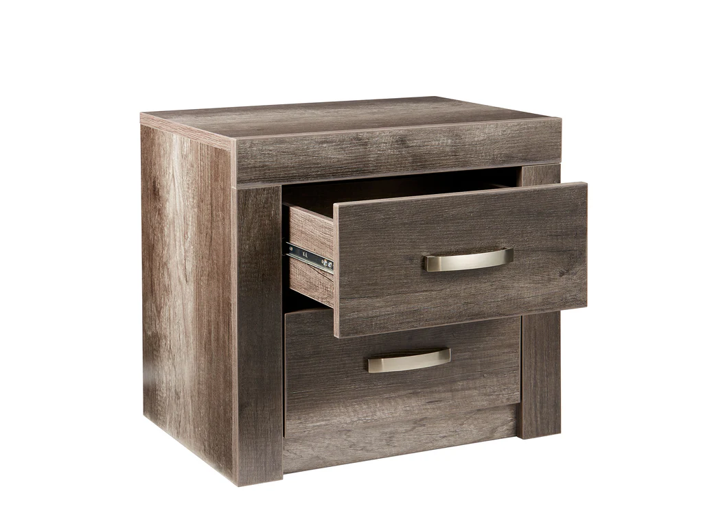 Avondale Bedside Table - Vintage Oak 4 Avondale Bedside Table - Vintage Oak