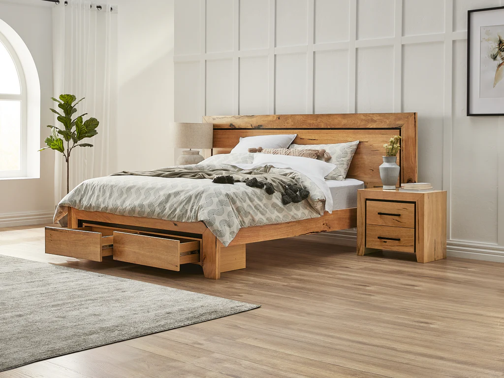 Meridian Extended Bed Frame - Queen / Natural 3 Meridian Extended Bed Frame - Queen / Natural
