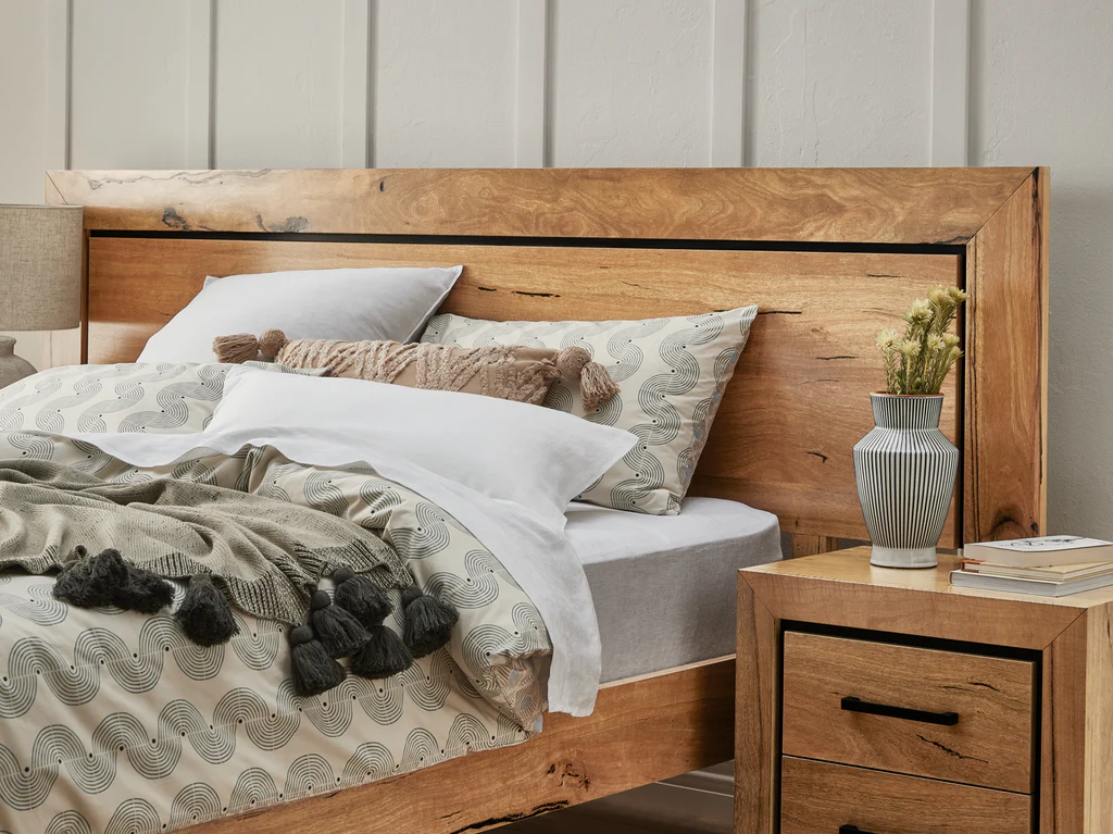 Meridian Extended Bed Frame - Queen / Natural 4 Meridian Extended Bed Frame - Queen / Natural