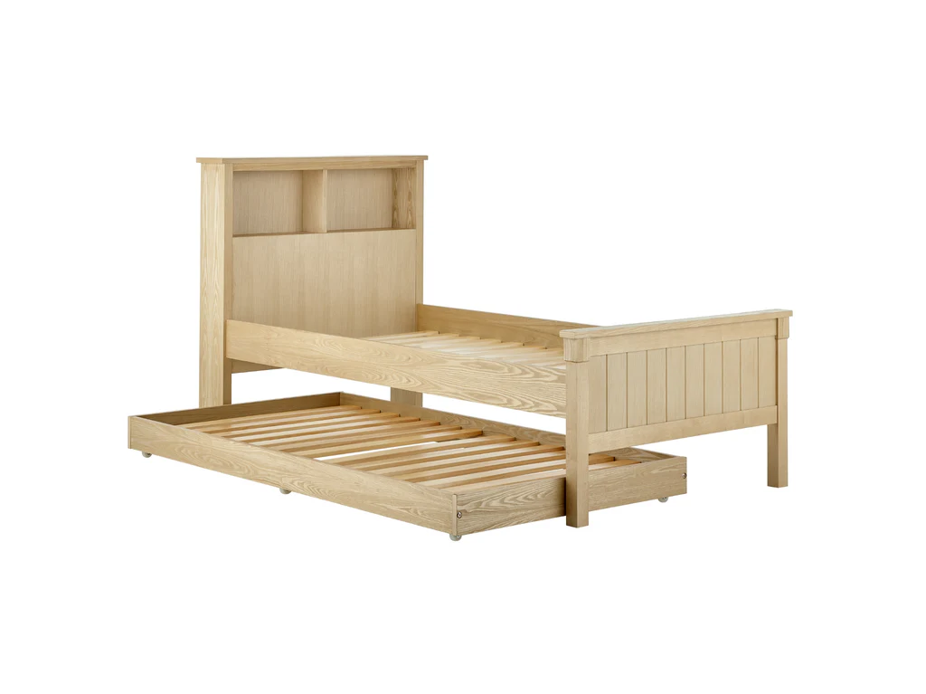 Durham Feature Bed Frame With Trundle - Single / Natural 5 Durham Feature Bed Frame With Trundle - Single / Natural