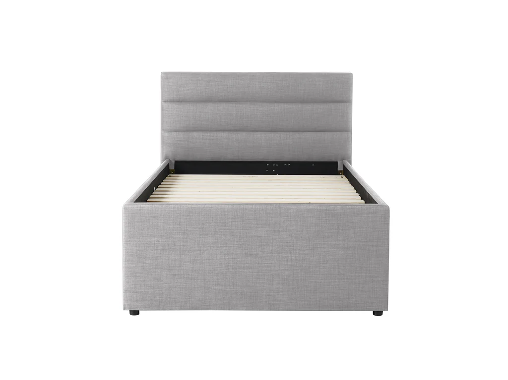 Paddington Bed Frame with Trundle - King Single / Grey 4 Paddington Bed Frame with Trundle - King Single / Grey