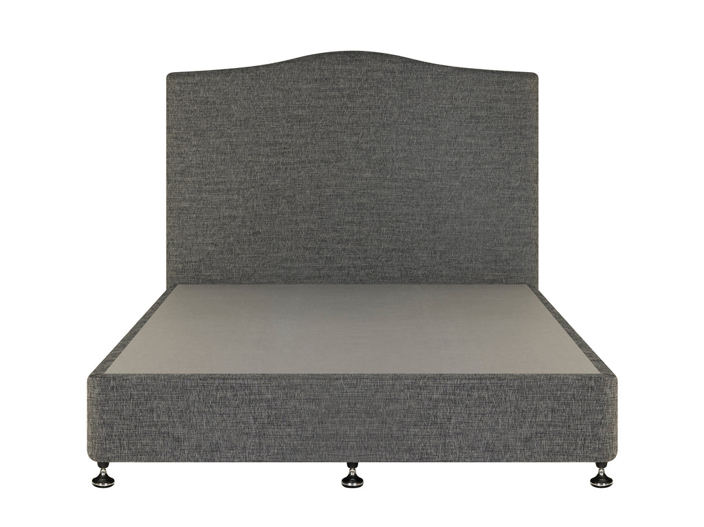 Slumberland Ornate Headboard with Standard Base - Single / Charcoal