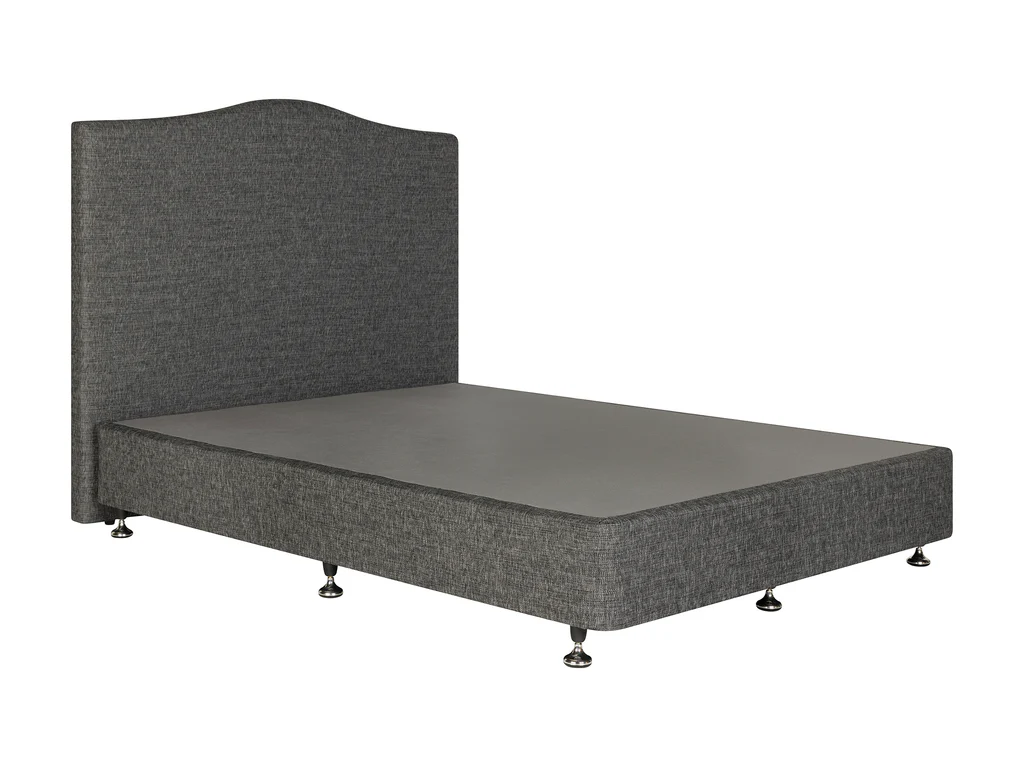 Slumberland Ornate Headboard with Standard Base - Single / Charcoal