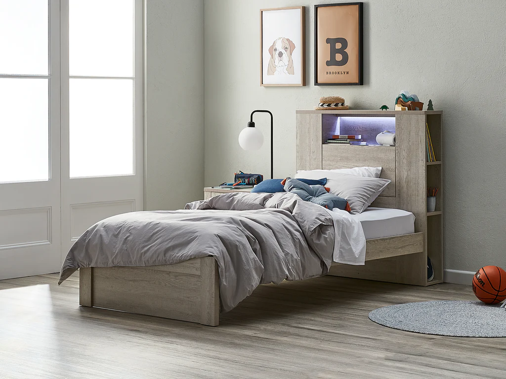 Empire Bed Frame - King Single / Ash 3 Empire Bed Frame - King Single / Ash