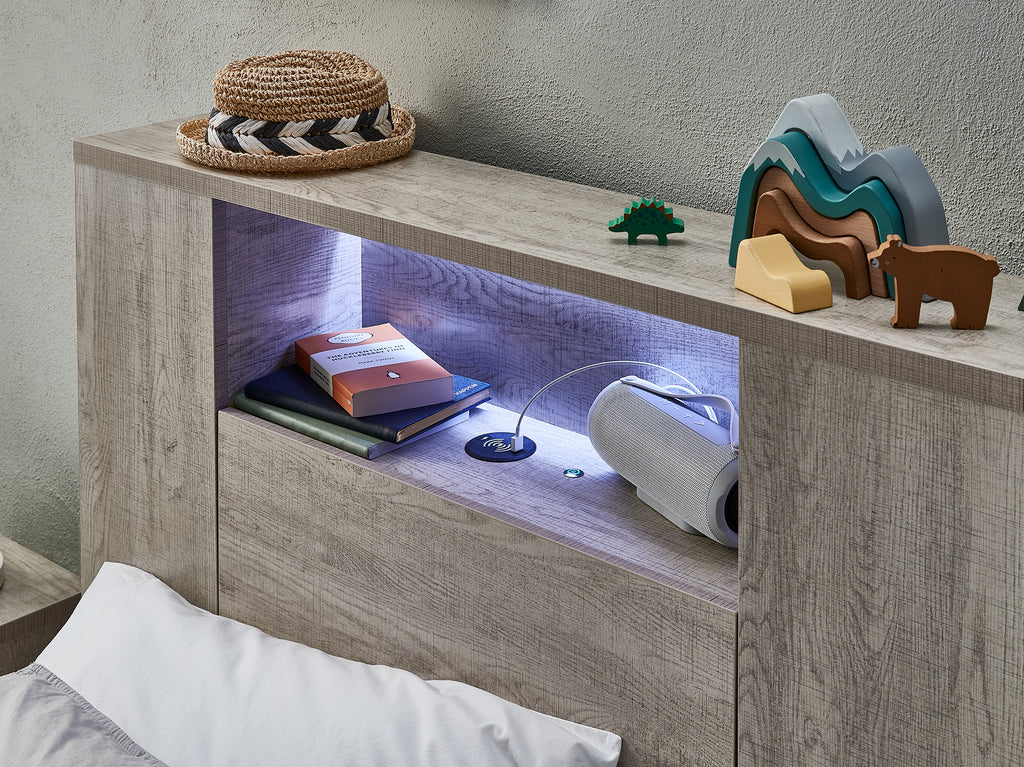 Empire Bed Frame - King Single / Ash 6 Empire Bed Frame - King Single / Ash