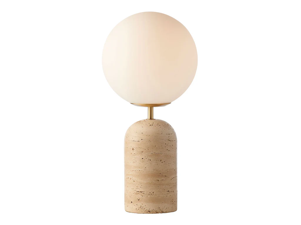 Soren Lamp Frost - One Size / Travertine