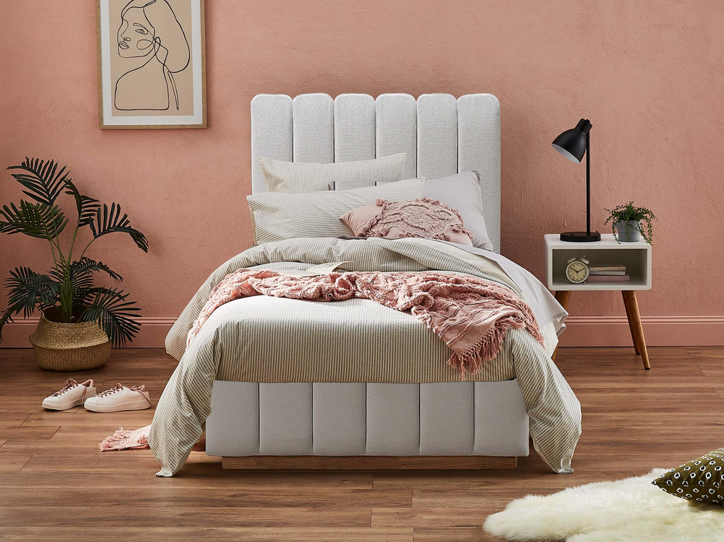 Ellie Bed Frame - Single / Snow