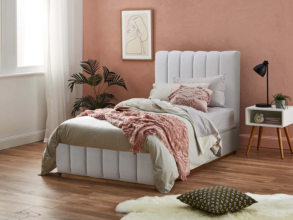 Ellie Bed Frame - Single / Snow