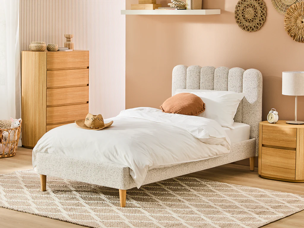 my coveÂ® Castle Bed Frame - Single / Cookies & Cream