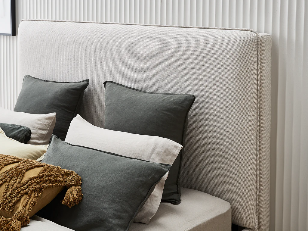 London Bed Frame - Queen / Latte 3 London Bed Frame - Queen / Latte