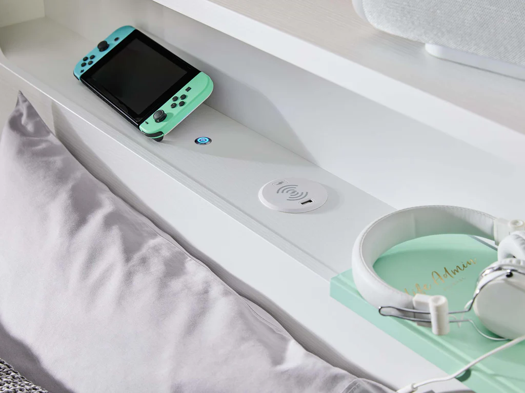 Panama Classic Bed Frame - King Single / Washed Grey 4 Panama Classic Bed Frame - King Single / Washed Grey