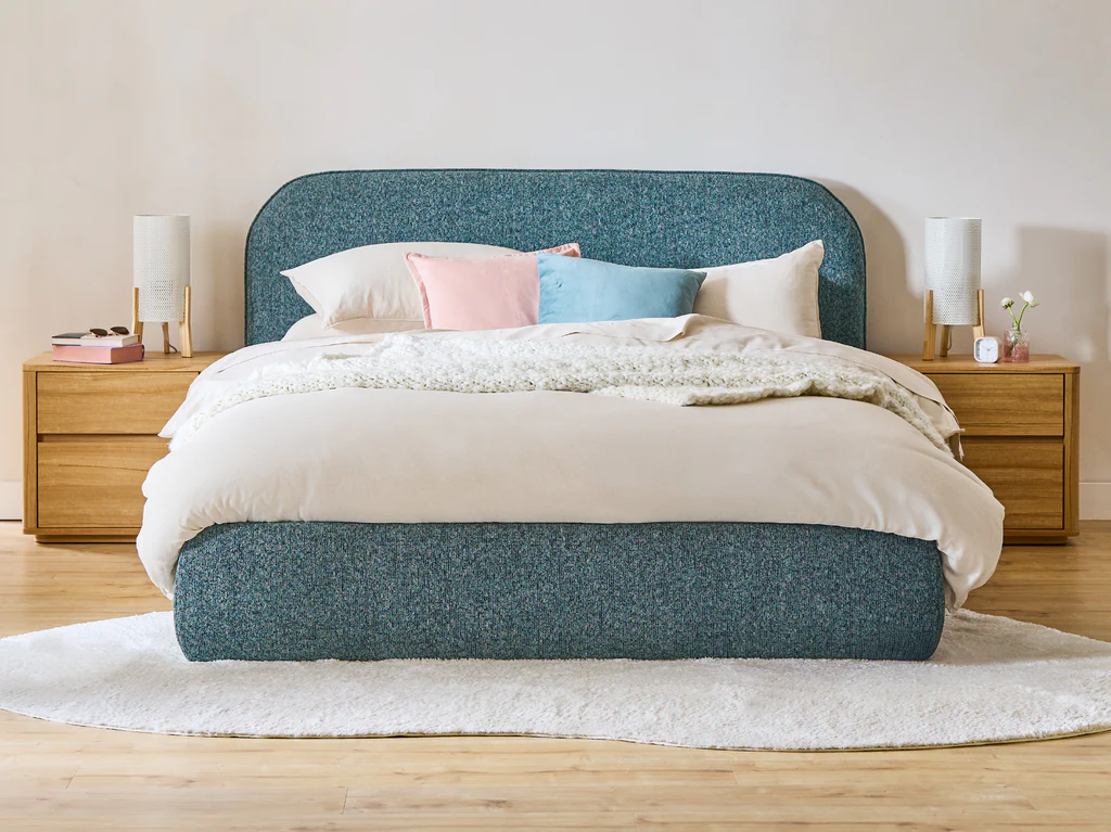 Lucy Bed Frame - Double / Emerald