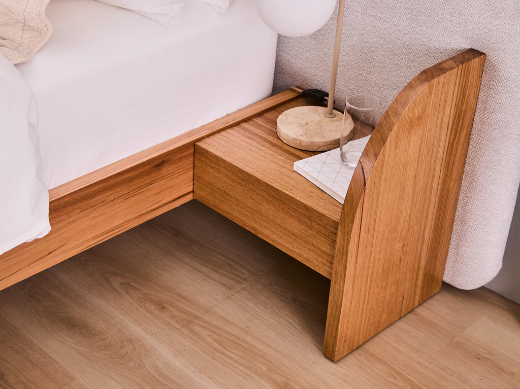 Revere Bed Frame with Bedsides - Queen / Light Ash 3 Revere Bed Frame with Bedsides - Queen / Light Ash