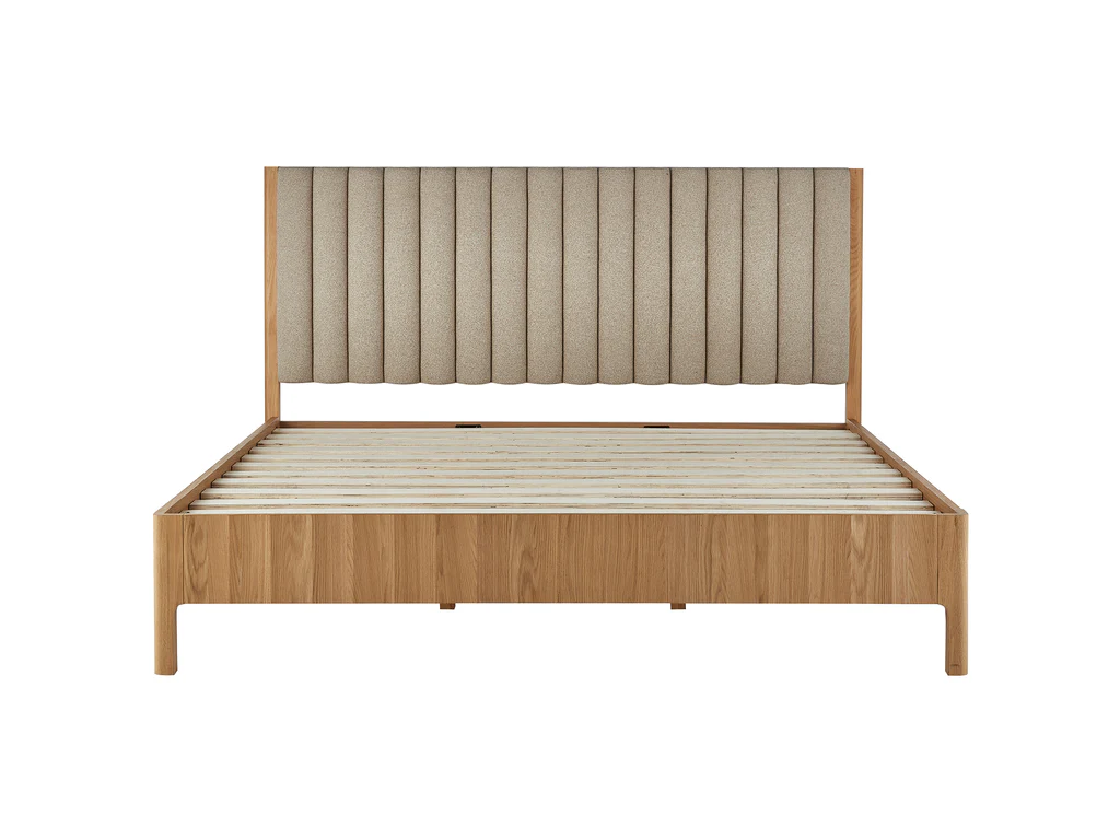 Bond Bed Frame - Queen / Latte 5 Bond Bed Frame - Queen / Latte