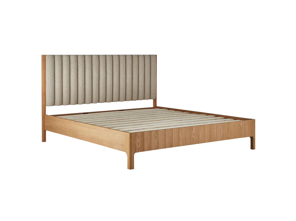 Bond Bed Frame - Queen / Latte 6 Bond Bed Frame - Queen / Latte