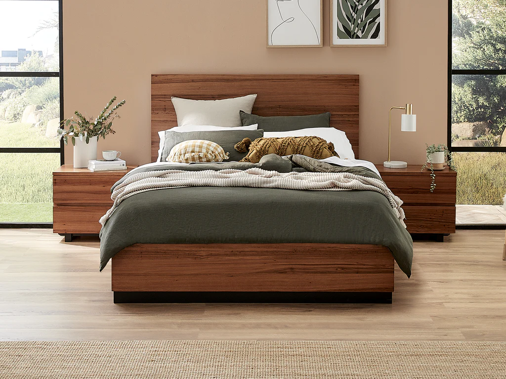 Flinders Classic Bed Frame - Double / Natural