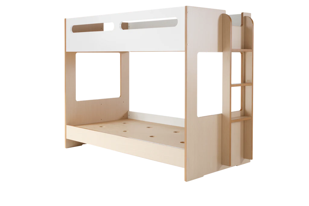 Charlie Bunk Frame - Single / White