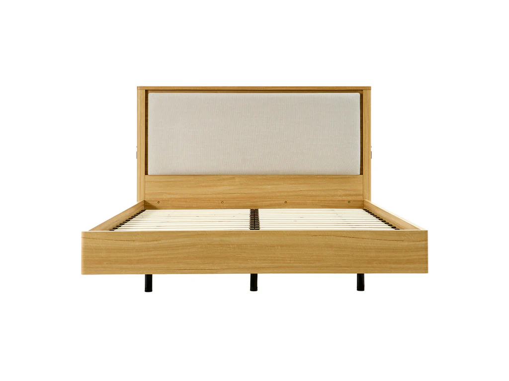 Balmain Bed Frame with Floating Base & Tech Pack - Queen / Natural 10 Balmain Bed Frame with Floating Base & Tech Pack - Queen / Natural