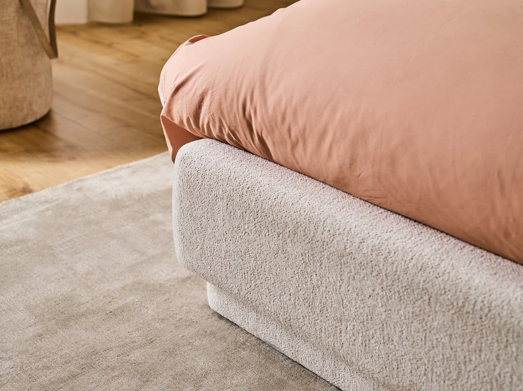 Jasper Bed Frame - Double / Chalk