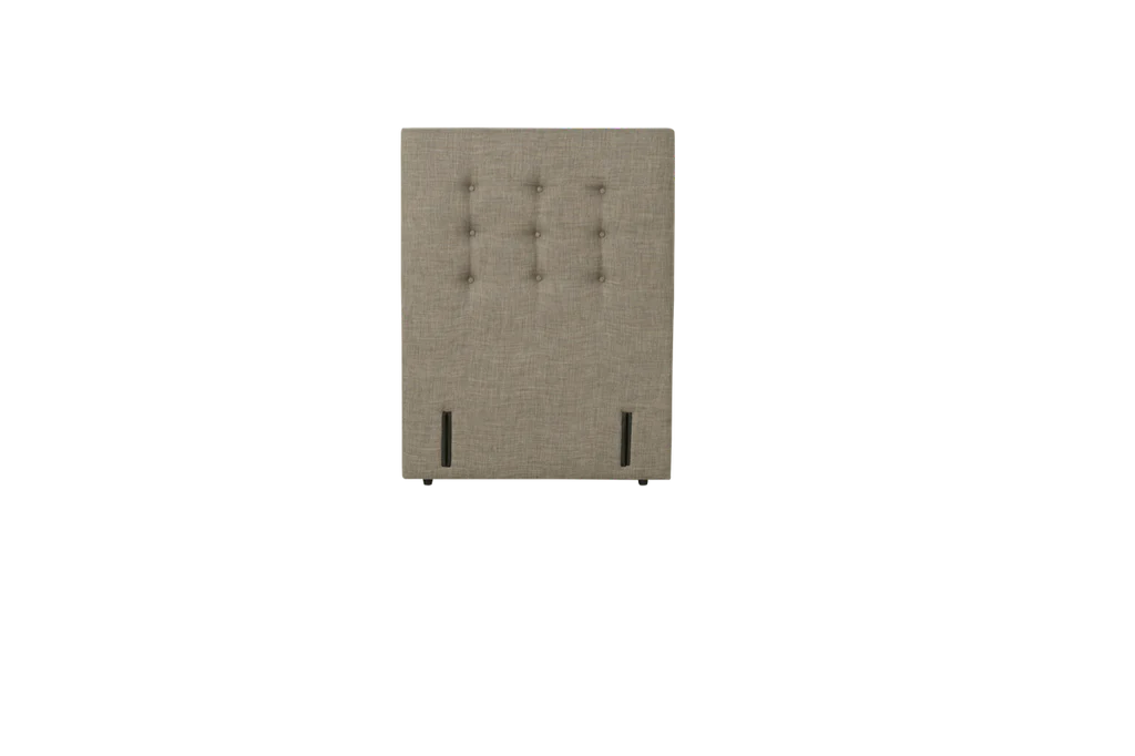 Slumberland Square Buttoned Headboard - Single / Wheat