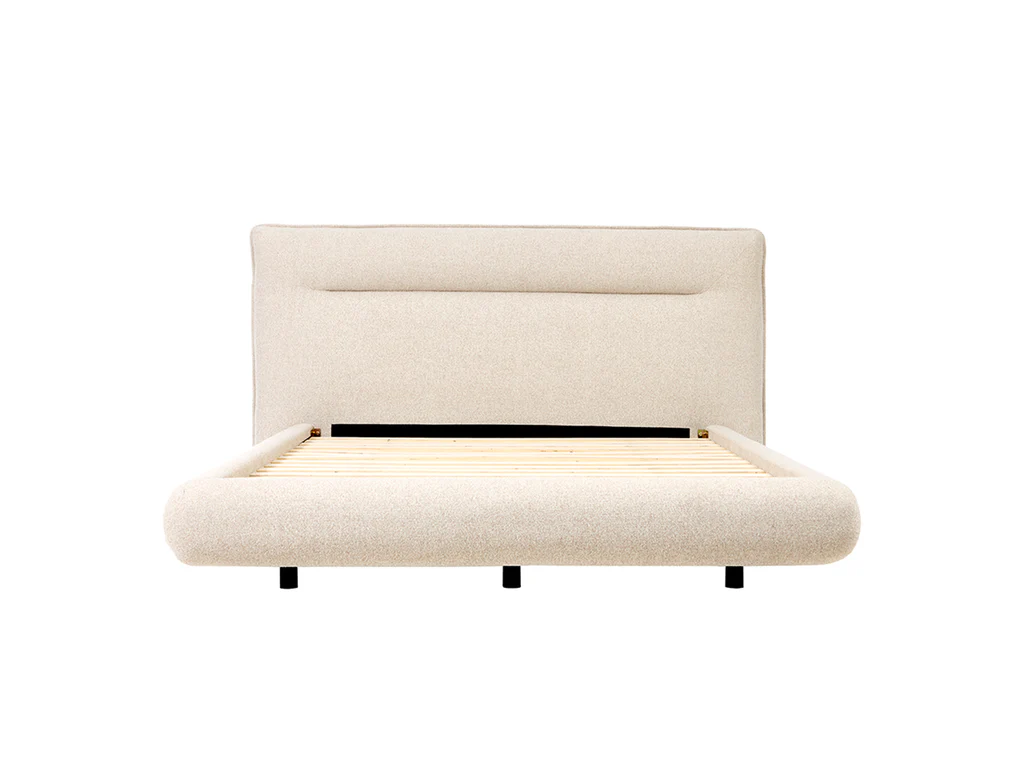 Allegra Bed Frame - Queen / Oatmeal 7 Allegra Bed Frame - Queen / Oatmeal