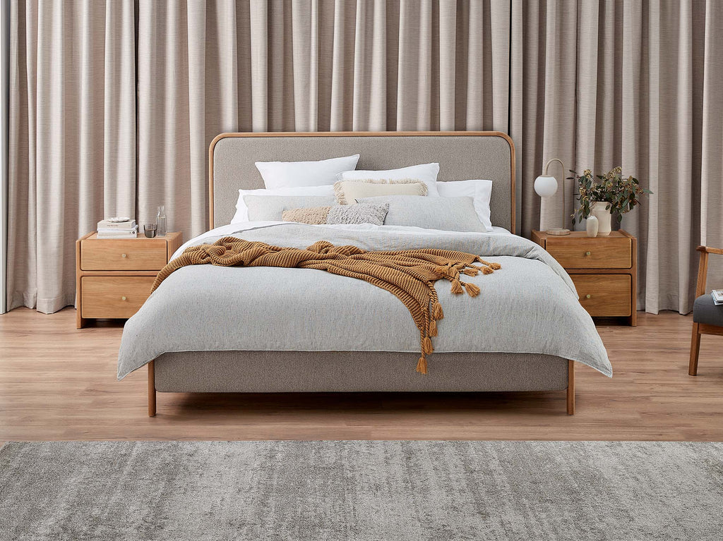 Alice Bed Frame - Queen / Glacier