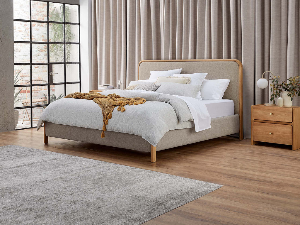 Alice Bed Frame - Queen / Glacier